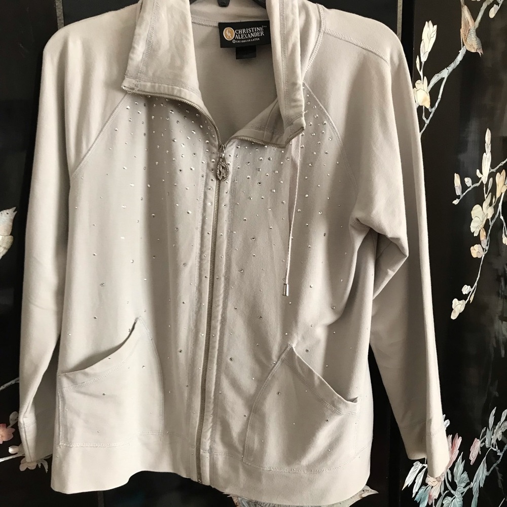 Jacket Swarovski Crystals.